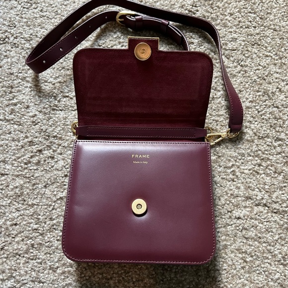 Frame Le Signature Mini in Oxblood - Picture 4 of 8